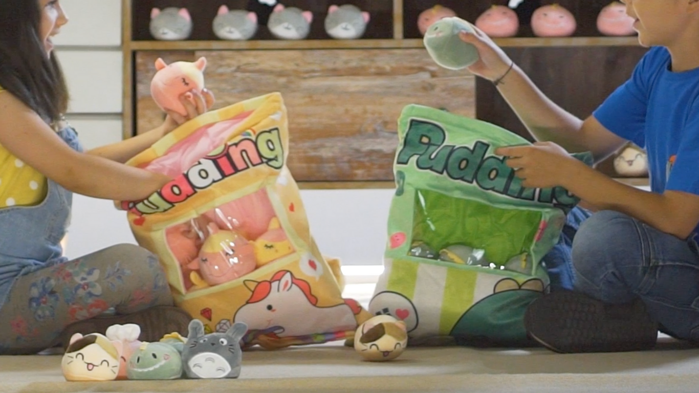 almohadas kawaii. gato