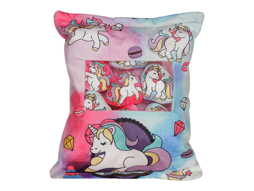 Almohada Unicornio contorno