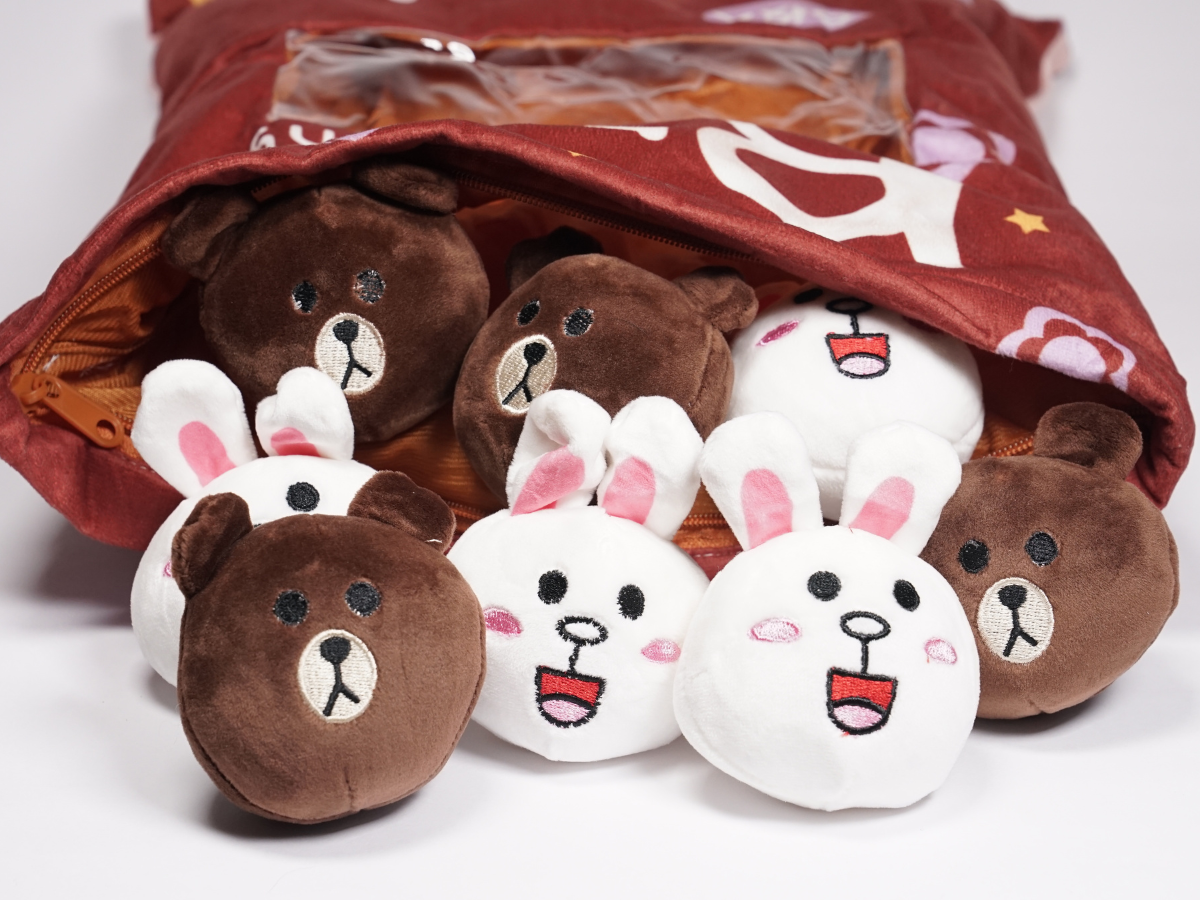 Almohada Rellena de Peluches - Brown y Cony + ENVÍO GRATIS