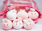 Almohada Rellena de Peluches - Conejitos + ENVÍO GRATIS