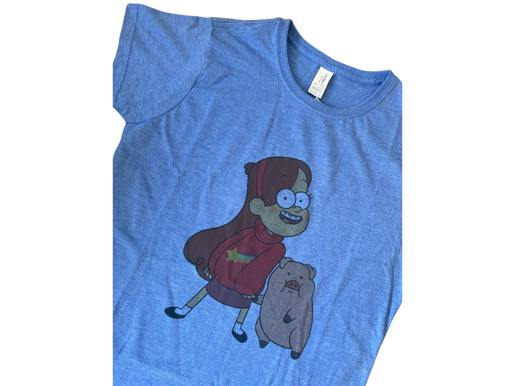 Polera Mujer Gravity Falls. Mabel Pines y Waddles + ENVÍO GRATIS