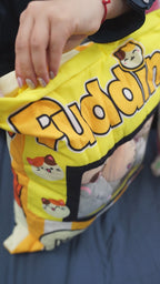 Almohada Rellena de Peluches - Gatito amarillo + ENVÍO GRATIS