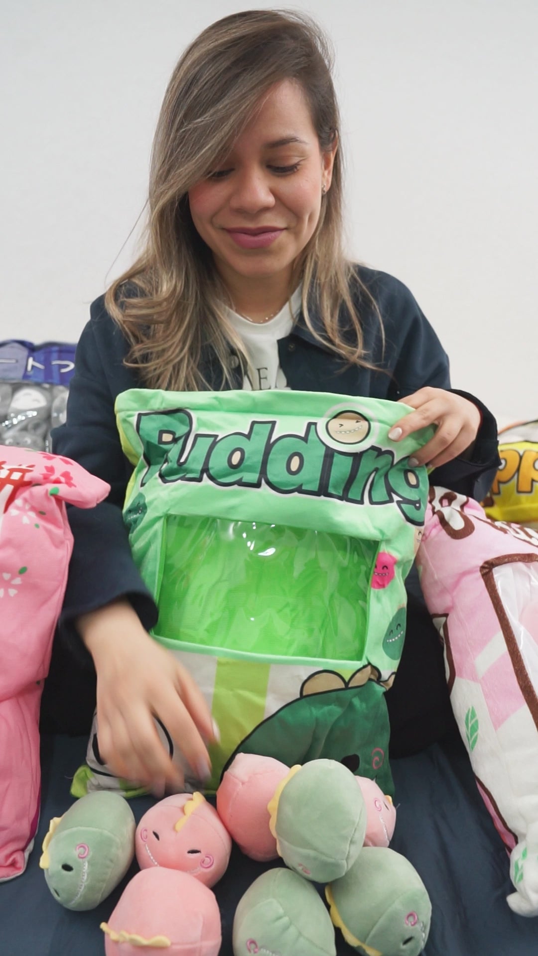 Almohada Rellena de Peluches - Dinosaurio + ENVÍO GRATIS