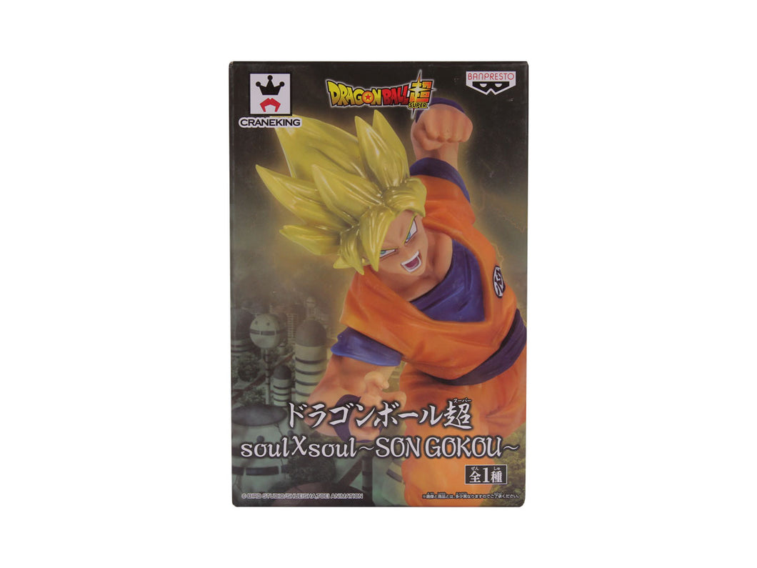 Figura Dragon Ball Super Soul X Soul. Goku