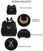 Cartera / Mochila - Luna + ENVÍO GRATIS