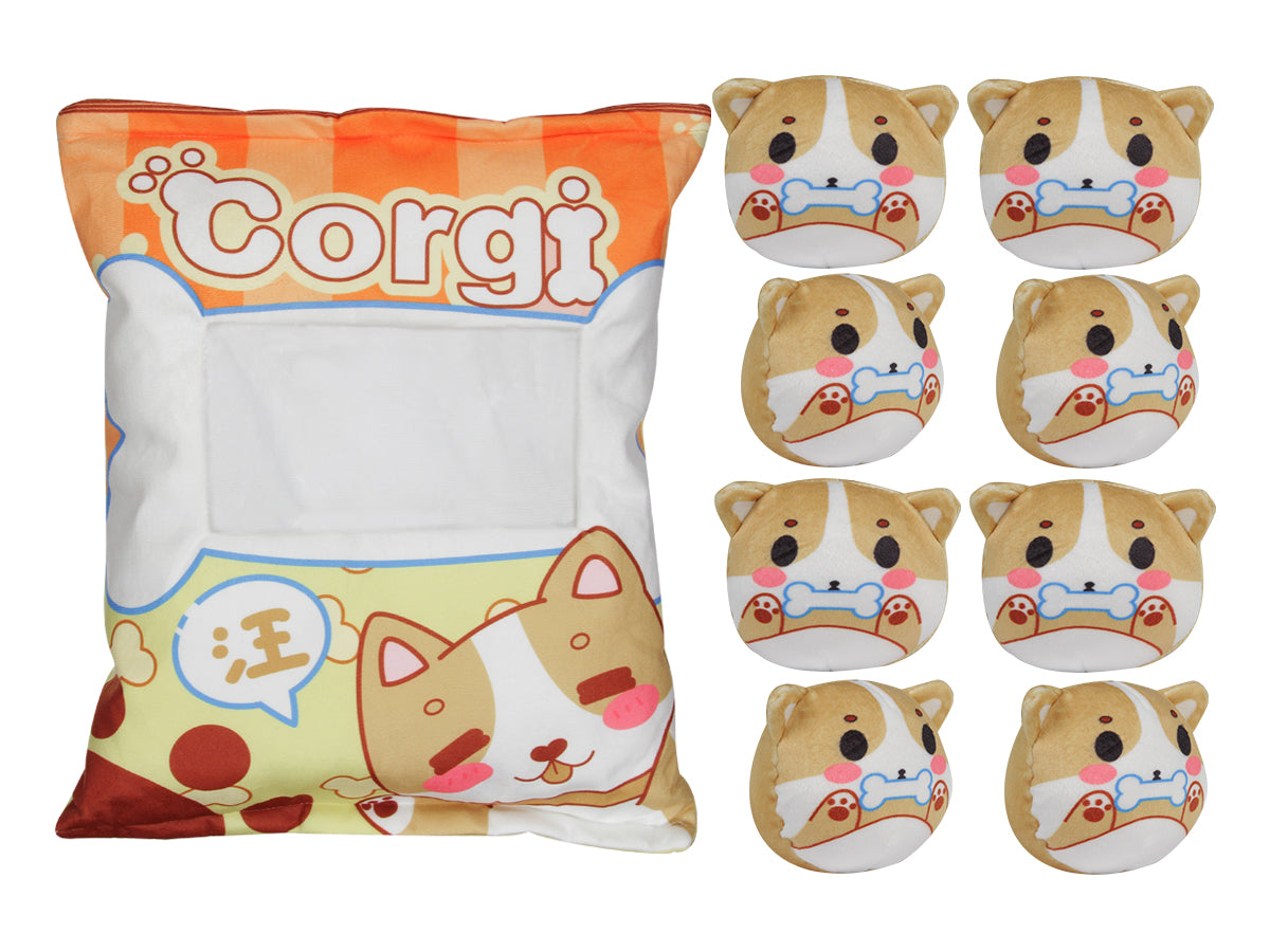 Almohada Rellena de Peluches - Perrito Corgi
