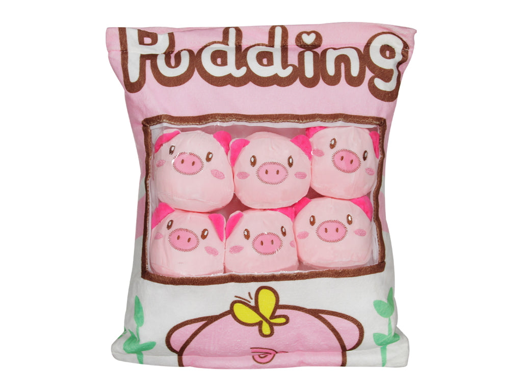 Almohada Rellena de Peluches - Cerdito Rosado