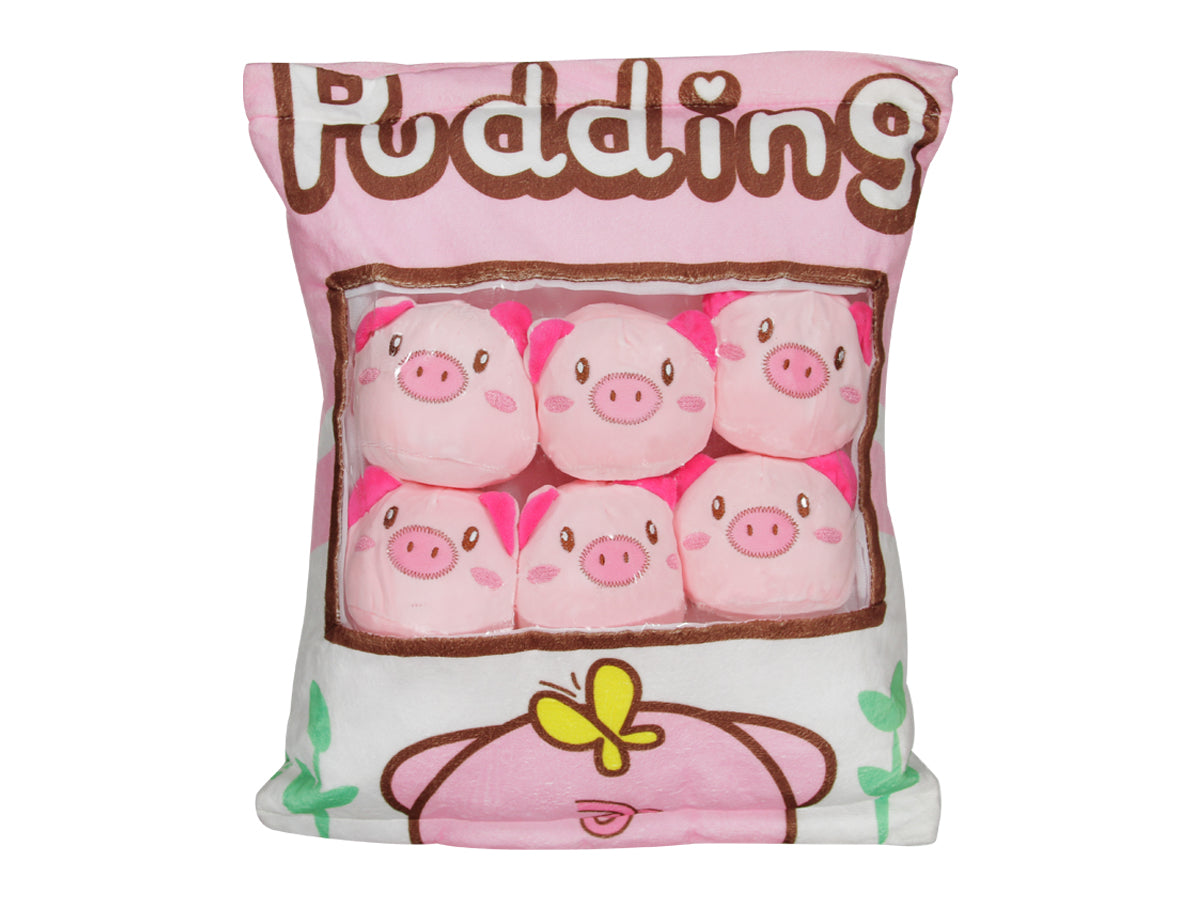 Almohada Rellena de Peluches - Cerdito Rosado